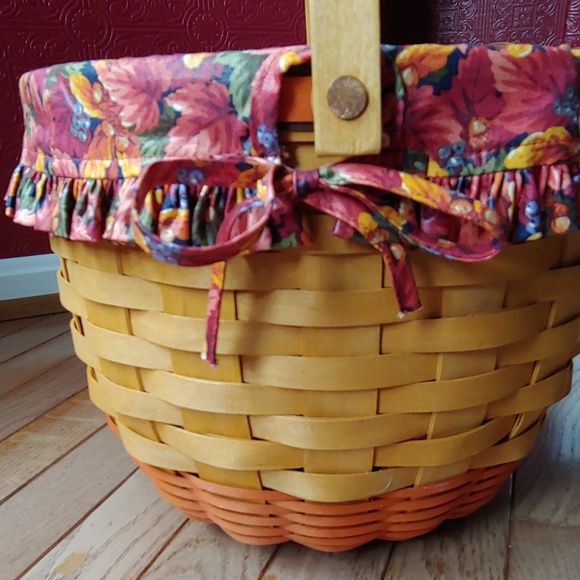 Longaberger Pumpkin Basket - Picture 3 of 8
